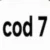 cod 7